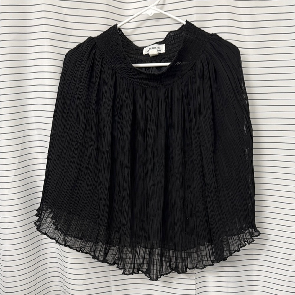 Expressions Dramatic Black Skirt